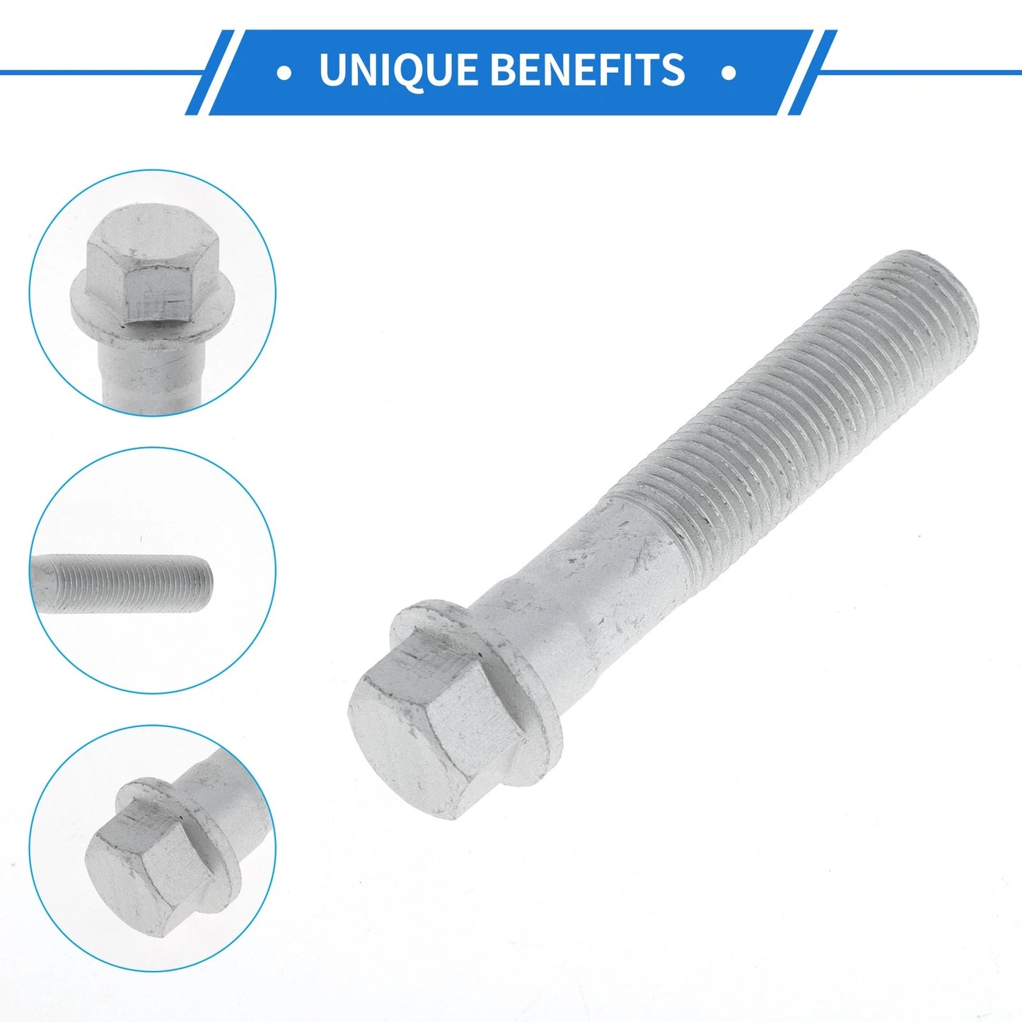 3 Pcs Wheel Hub Bolt for Chevrolet Silverado 2500 (1999-2010)