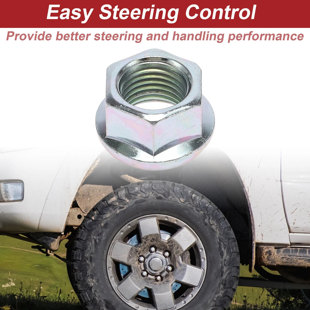 Camber Alignment Bolt Cam Plate Nut for Toyota Land Cruiser (1998-2021)