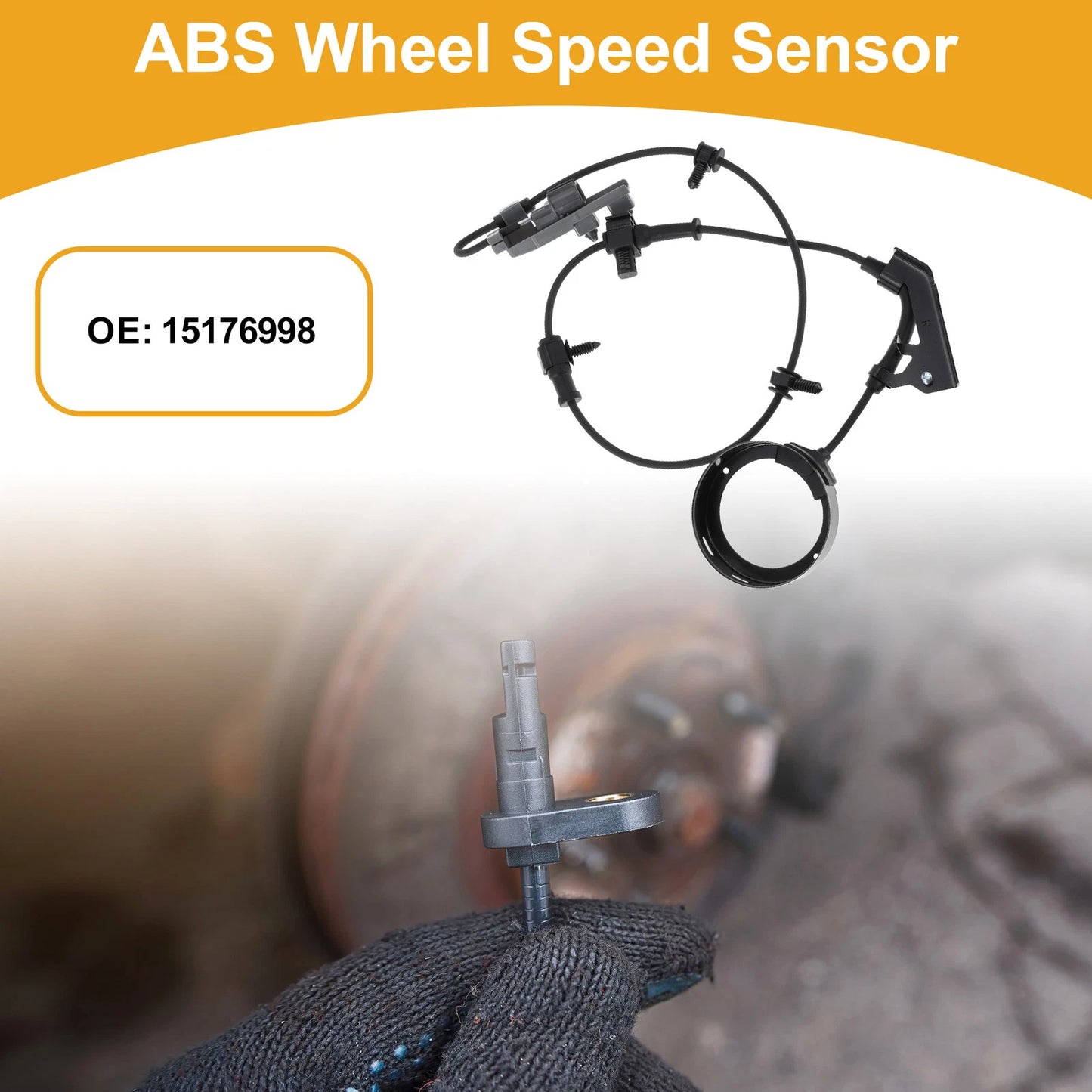 ABS Wheel Speed Sensor for Chevrolet Colorado 2004-2008 4WD