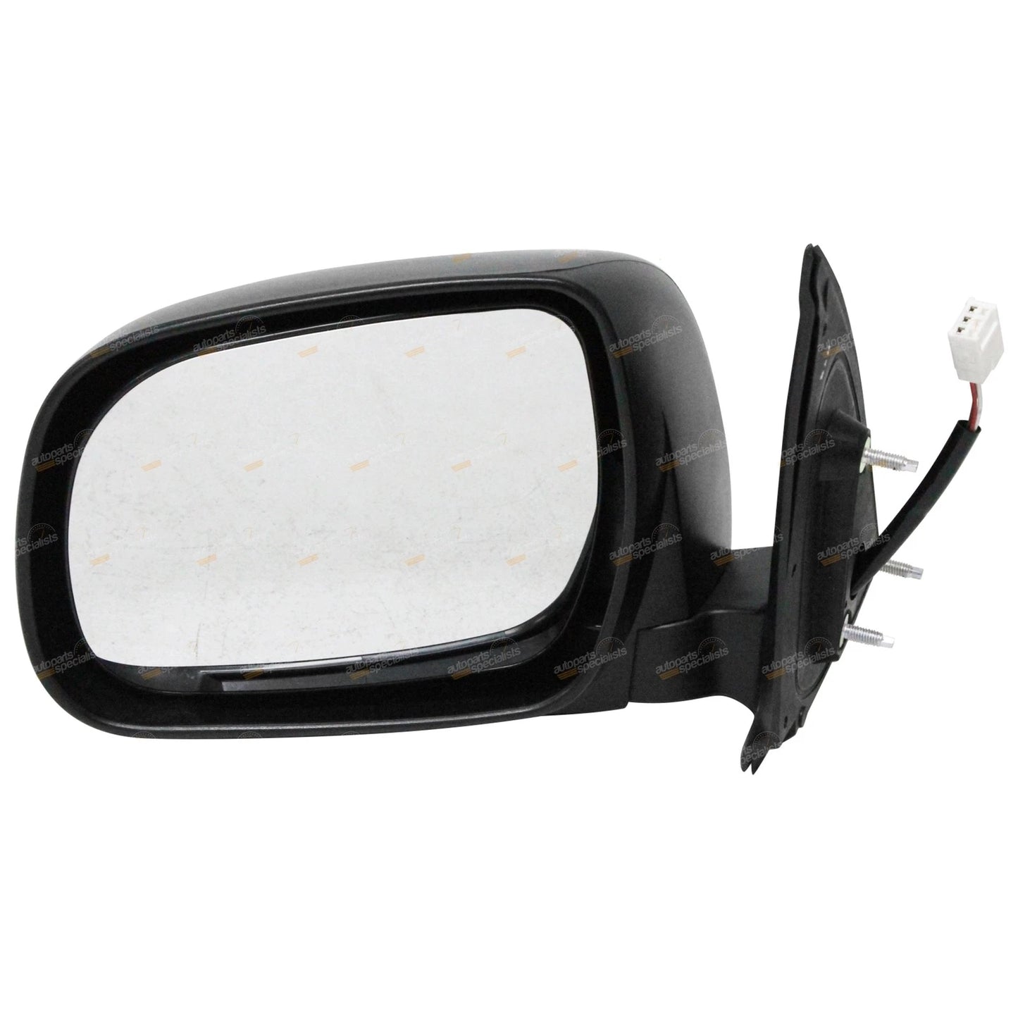 LH Black Electric Side Door Mirror for Toyota Hilux (2005–2010)