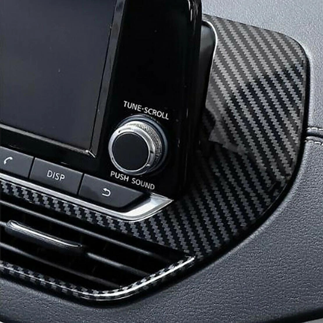 Central Console Navigation Frame Trim for Nissan Teana Altima (2019-2020)
