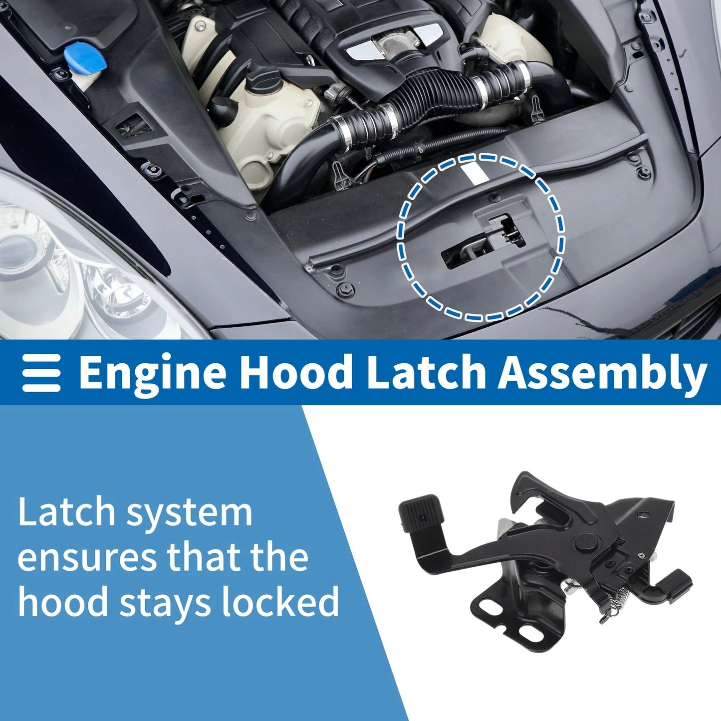 Hood Latch Assembly for Honda Odyssey 3.5L (2014-2017)