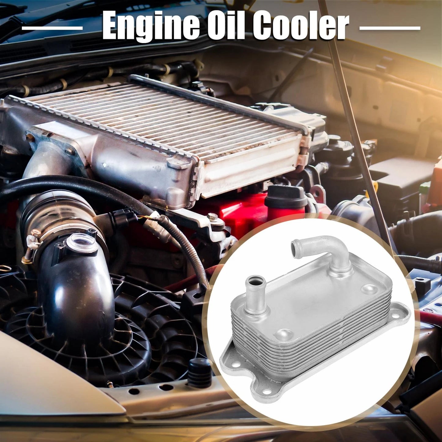 11 Row Automatic Engine Oil Cooler for Volvo C30 (2007-2013)