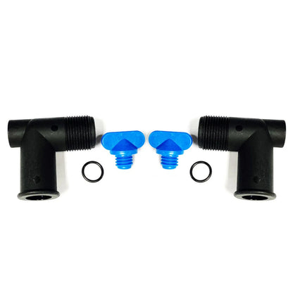 Exhaust Manifold Drain Elbow Kit for Mercury Marine 22-862210A01