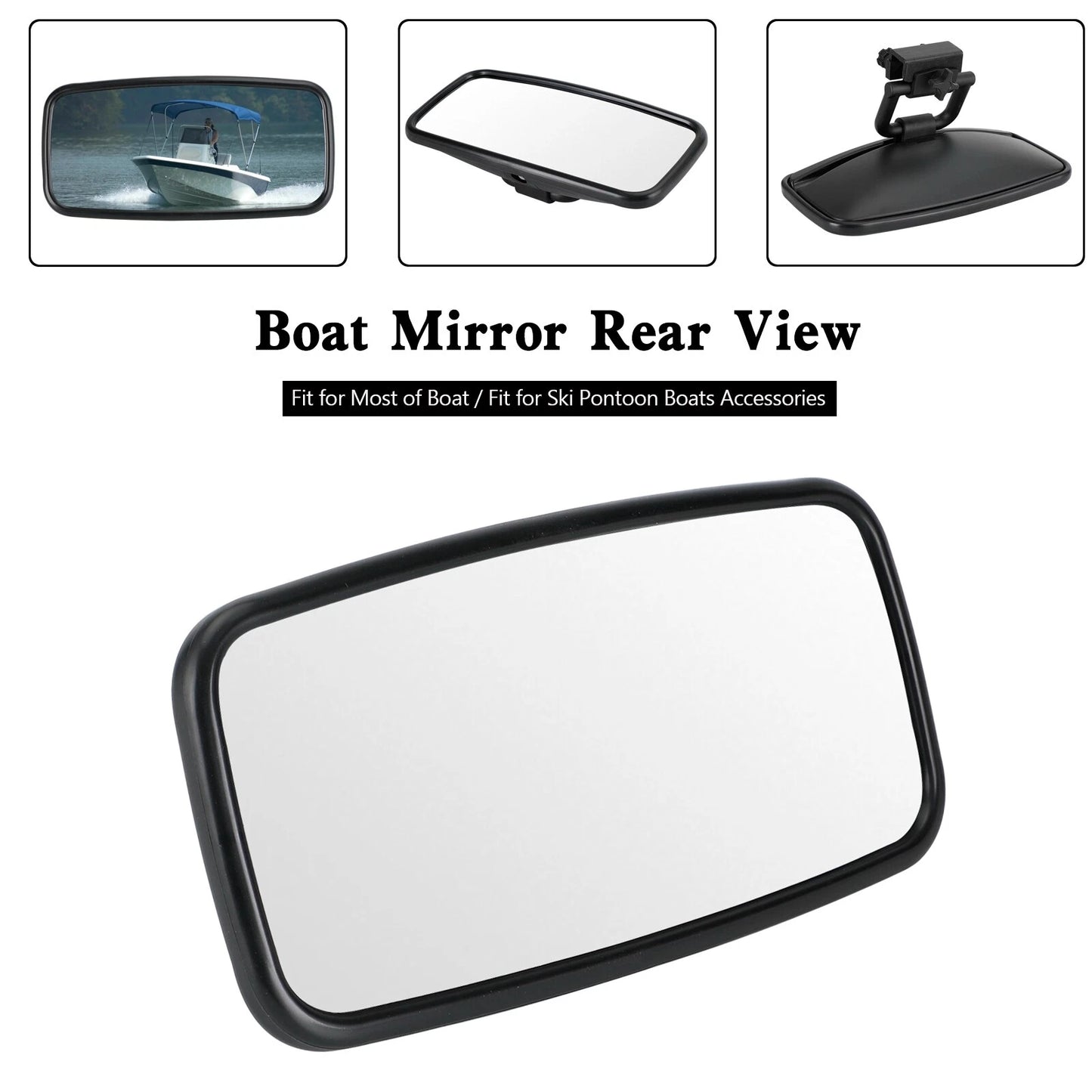 Rearview Mirror Mount for Ski Pontoon Boats (2020-2023)