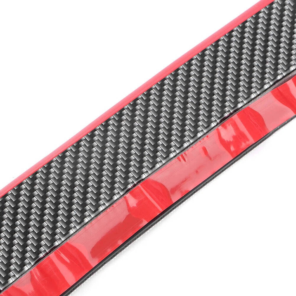 2.5M Rubber Lower Lip Protective Strip for Auto Bumper Skirts (Fits Various Models)