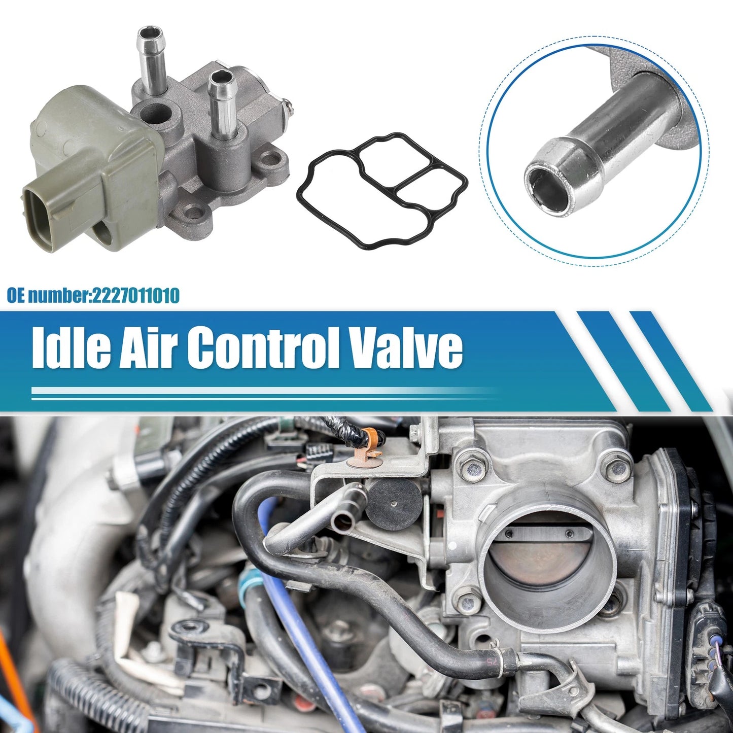 Car Idle Air Control Valve for Toyota Tercel (1993-1998)