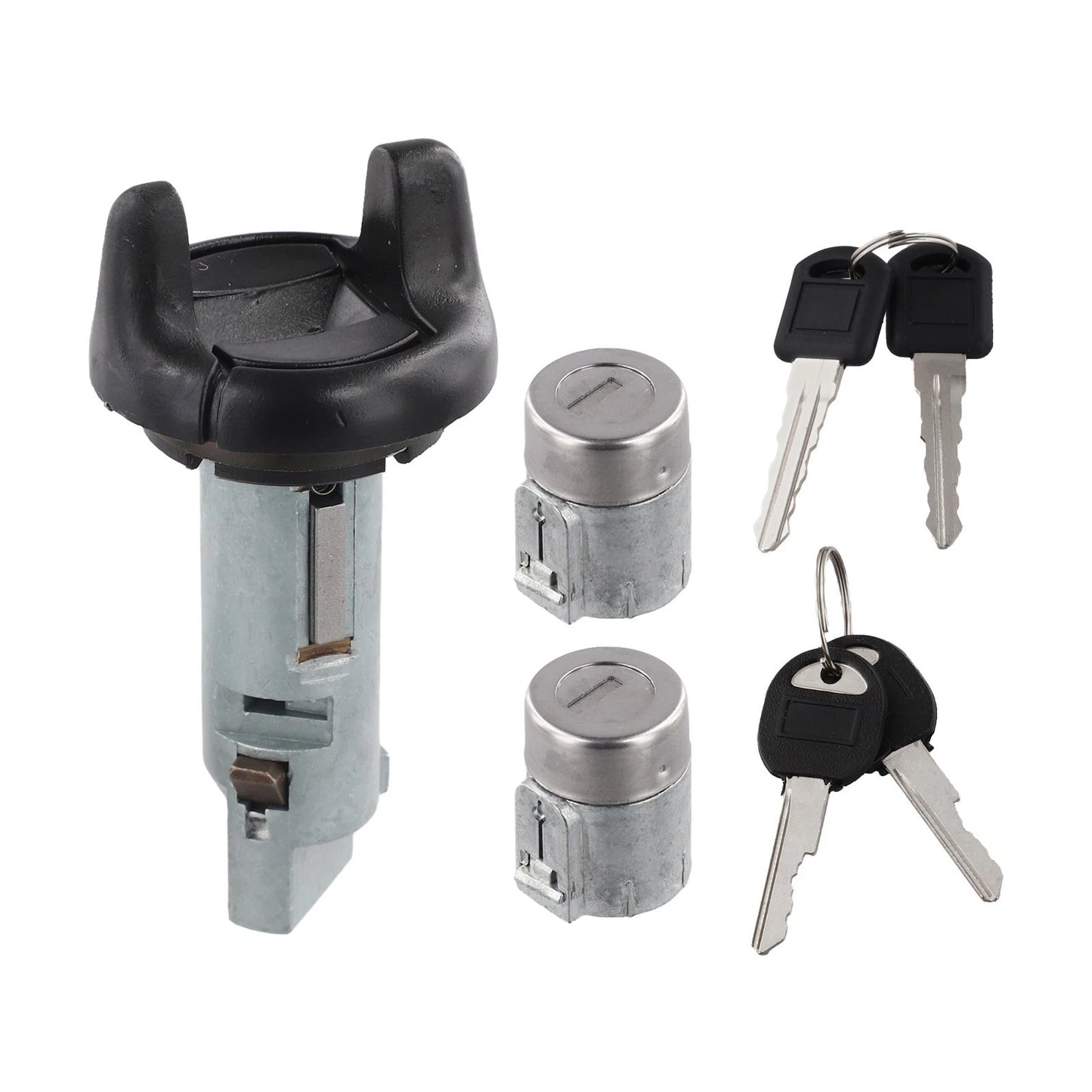 2 x Door Lock Cylinders and Keys for Chevy/GMC