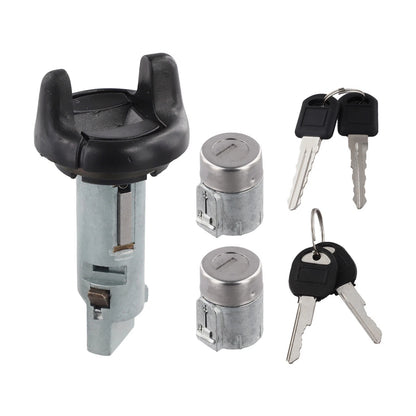 2 x Door Lock Cylinders and Keys for Chevy/GMC