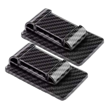 Carbon Fiber Style Seat Belt Holder Stabilizers