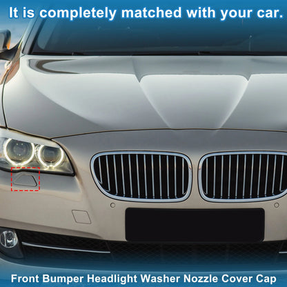 Washer Nozzle Cover for BMW 528i (2014-2016) - Front Right, White