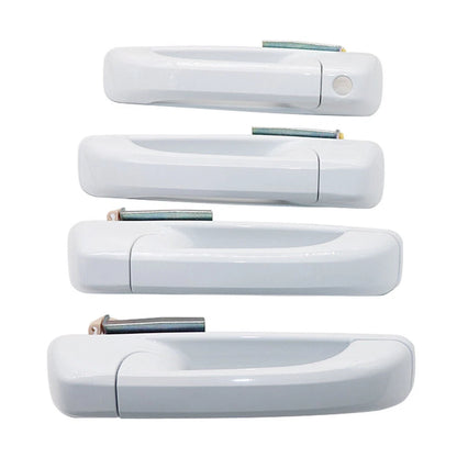 Bright White Door Handles for Dodge Ram 1500 2500 3500  - 4x