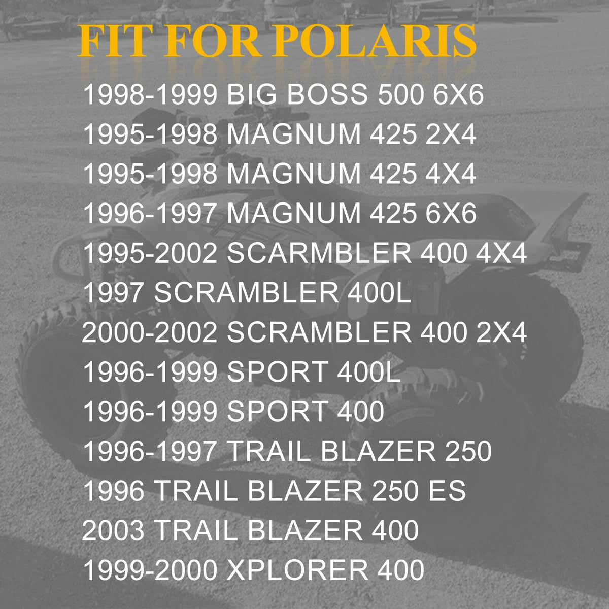 Air Filter Cleaner & Stand Kit for Polaris Sport 400 400L (1996-1999)