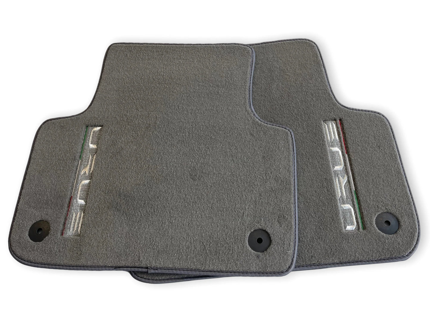 Floor Mats for Lamborghini URUS 2018-2024 Gray Tailored Carpets 2 x AutoWin
