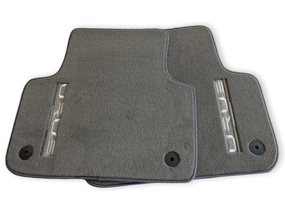Floor Mats for Lamborghini URUS 2018-2024 Gray Tailored Carpets 2 x AutoWin