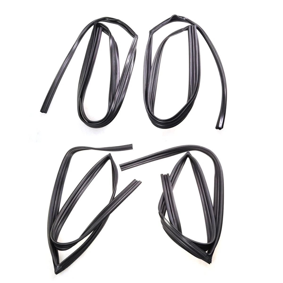 Door Glass Run Channel Set for Toyota Land Cruiser 1990-1997