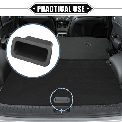 Rear Trunk Lid Handle Cover for Mazda 3 (2004-2018) Black Trim