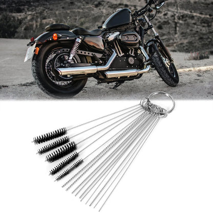 Carburetor Cleaning / 10 Needles, 5 Brushes for Motorcycle