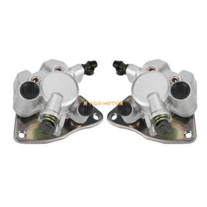Front Brake Calipers & Disc Rotors for Yamaha Grizzly 660 4x4 (2002–2008)