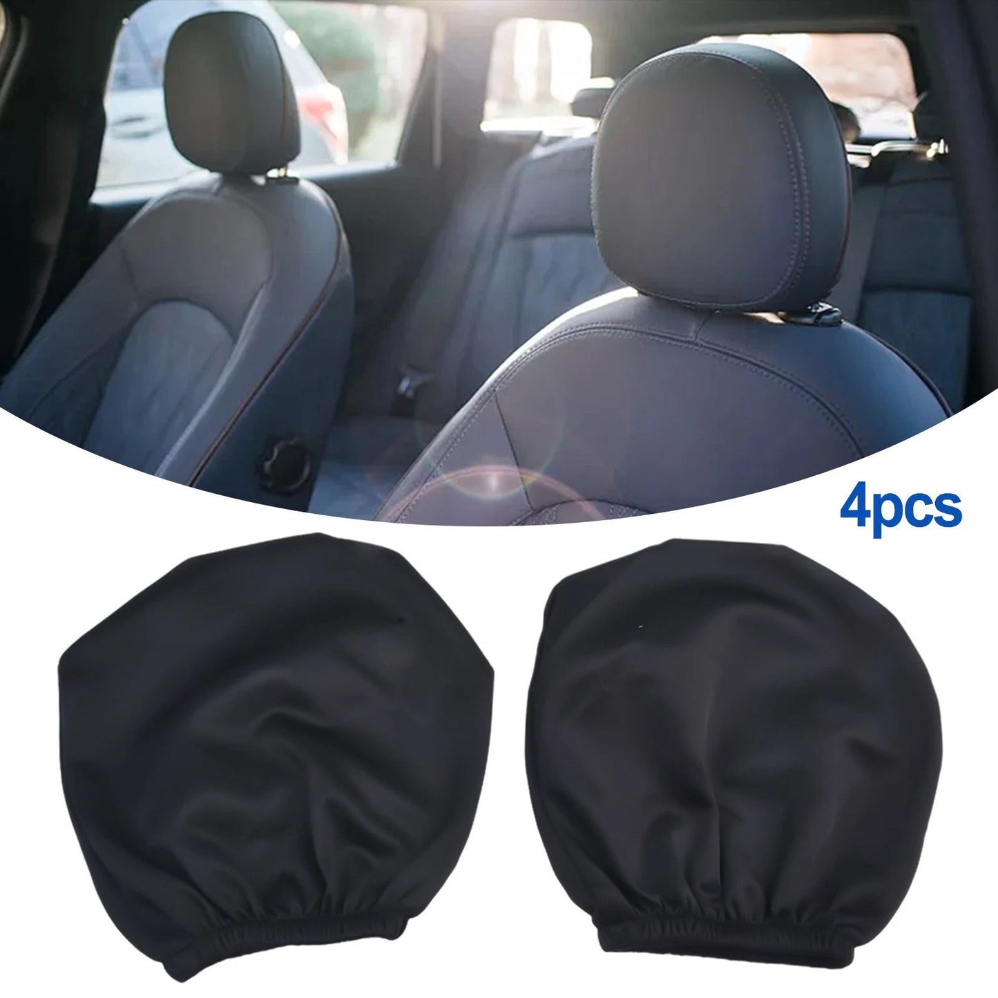Headrest Covers 4 x for Car Truck SUV