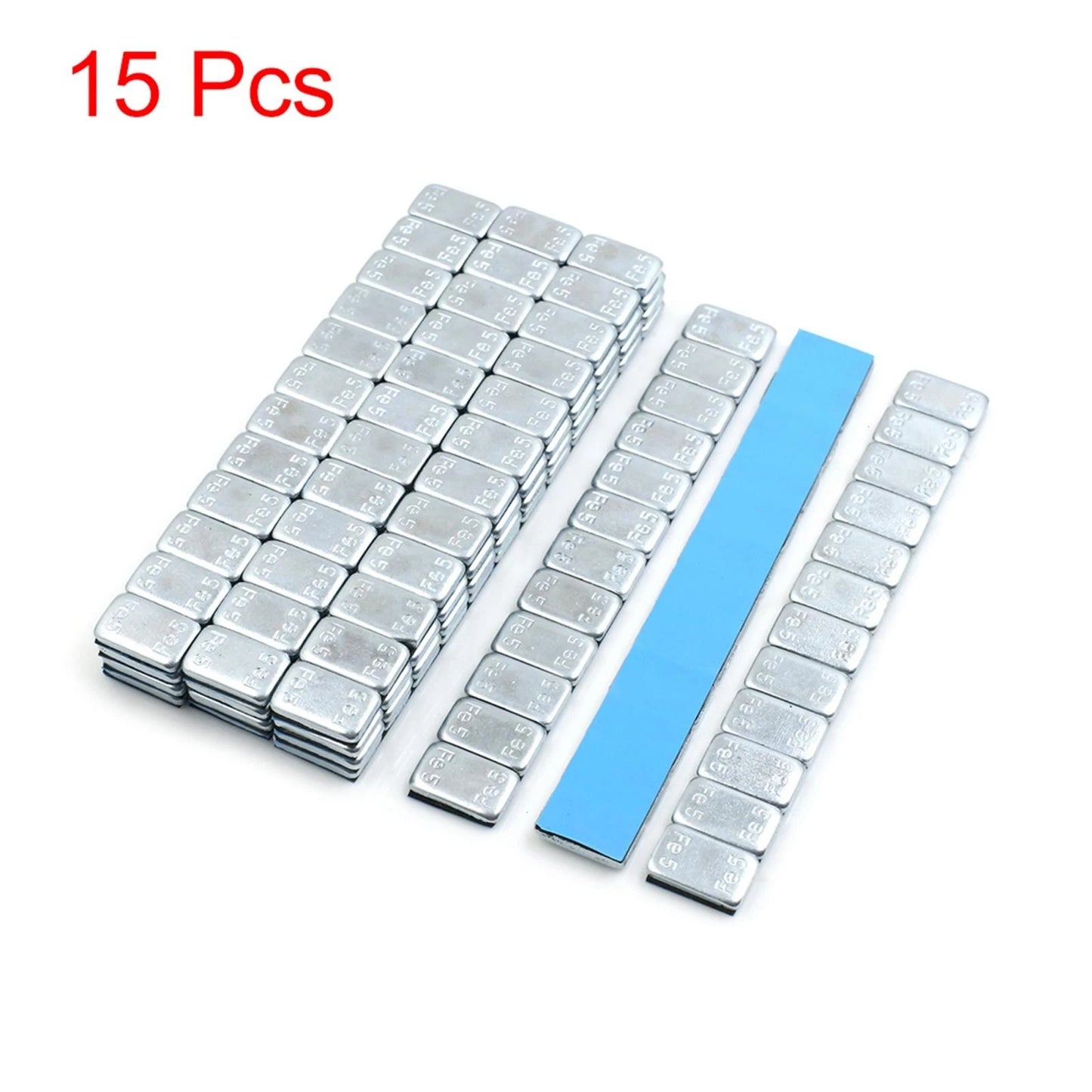 2.1oz Self Adhesive Wheel Balance Weights Strips 15pcs for Motorcycle