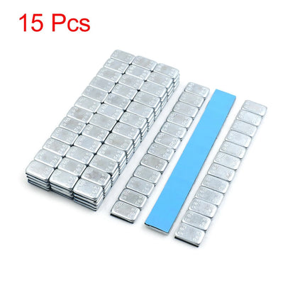 2.1oz Self Adhesive Wheel Balance Weights Strips 15pcs for Motorcycle
