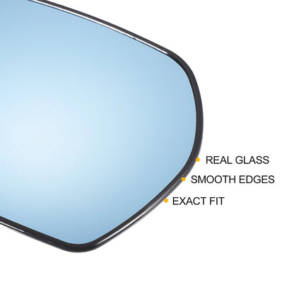 Blue Heated Mirror Glass Pair for Honda Odyssey (2009-2013)