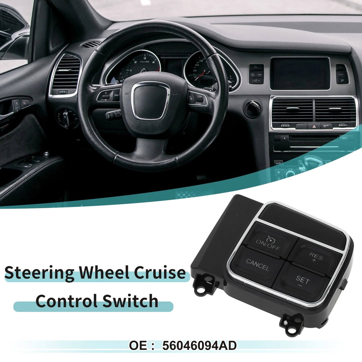 Steering Wheel Cruise Control Switch Button for Chrysler 200 (2012)