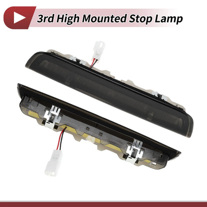 Black LED Third Brake Light for Toyota Yaris Mk3 Hatchback (2012-2020)