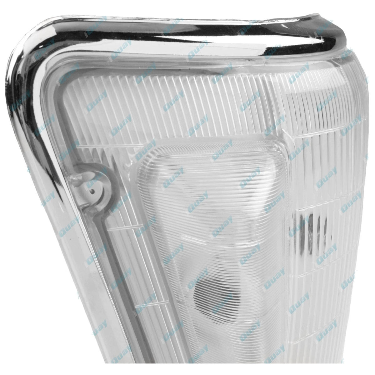 Chrome Corner Indicator Lights Pair w/Clear Hump for Toyota Hilux (1994-1997)