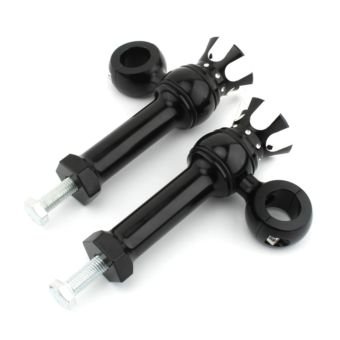 Front Handle Bar Riser Clamps Kit for Harley (Universal Fit)