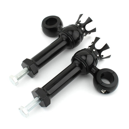 Front Handle Bar Riser Clamps Kit for Harley (Universal Fit)