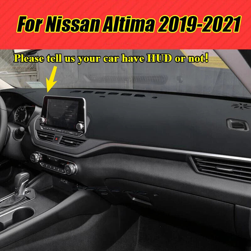 Dashboard Cover Dash Protector Pad Mat for Nissan Altima (2019–2021)