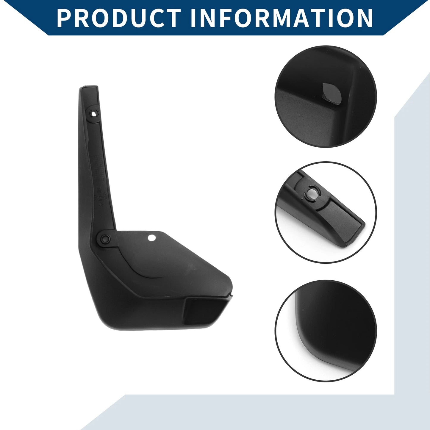 Mud Flaps Splash Guards 1 Set for Honda Avancier (2016-2019)