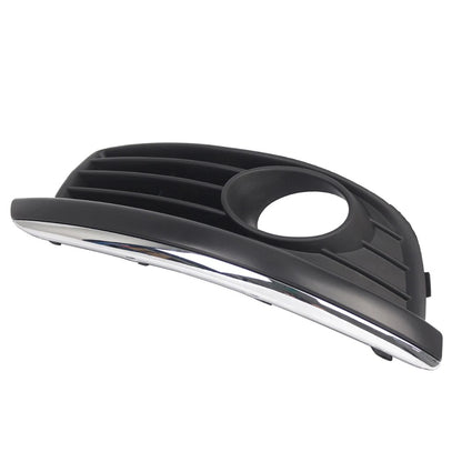 Right Front Bumper Fog Light Cover w/ Chrome Trim for VW Jetta (2006-2010)