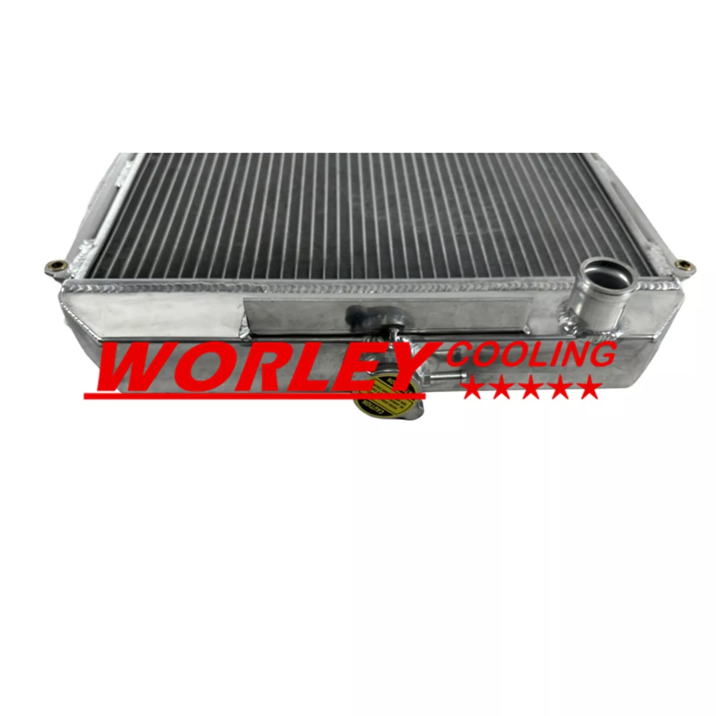 Aluminum Radiator for Toyota Corolla TE21 TE27 TE28 1.6L I4 MT (1971-1974)
