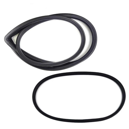 Windshield Rubber Seal Weatherstrip Front+Rear Fits Isuzu ELF NKR Truck 1985-93
