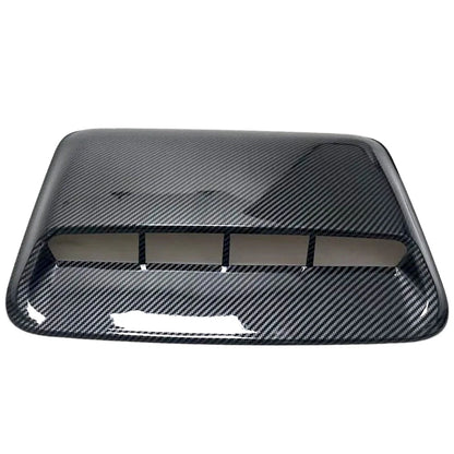 Universal Carbon Fiber Look Car Air Scoop Cover