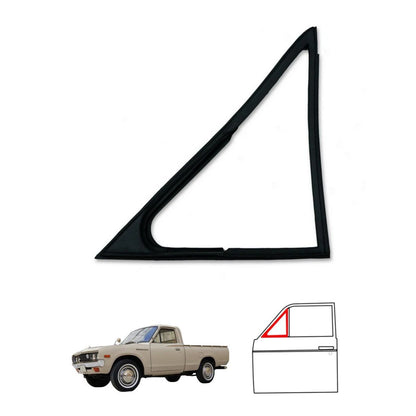 Window Vent Rubber Seal Weatherstrip LH Quarter Fits Datsun 620 Ute 1973-79 D09