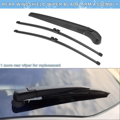 Rear Windshield Wiper Blade Arm Set for BMW X5 X5M E70 (2006-2013)
