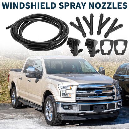 Set Front Windshield Washer Nozzles for Jeep Grand Cherokee WK2 (2011 - 2023)