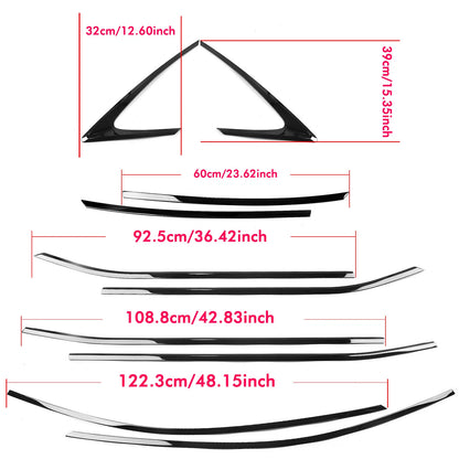 Car Window Strip Trims for Lexus NX (2022-2023)
