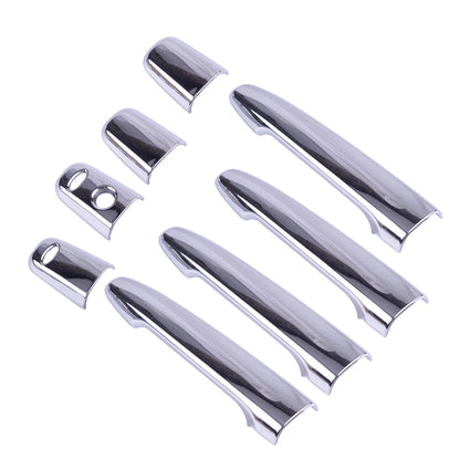 4 x Door Handle Cover Trim Panels for Mitsubishi Outlander (2008-2017) ABS