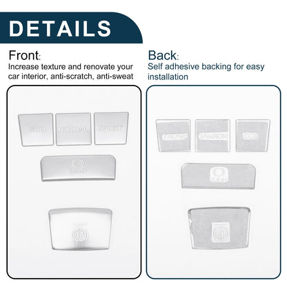 Gear Shift Handbrake Panel Button Switch Cover for Toyota Camry (2018-2023)