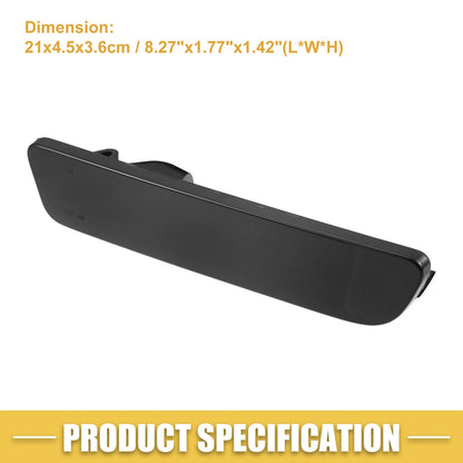 Rear LED Side Marker Light Pair for Ford (2004-2008) Black Red Lens