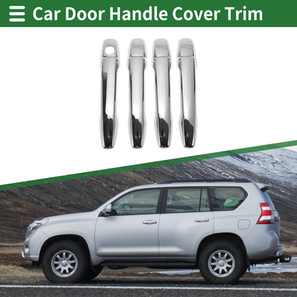 Silver Tone Door Handle Cover Trim for Subaru Outback (2012-2019)
