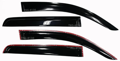 4 Door Wind Shield Air Guard for Toyota Hilux 1kdM70 M80 (2015-2018)
