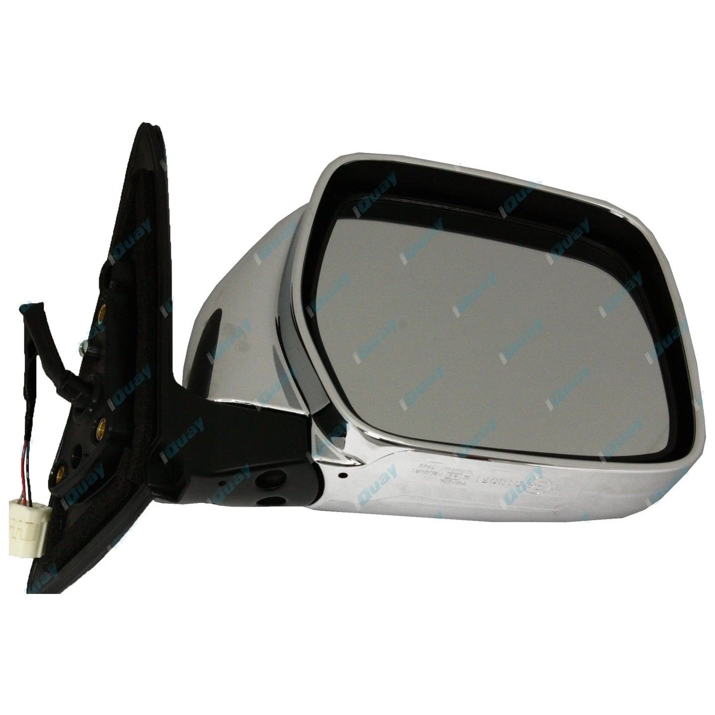 Genuine Chrome Electric Door Mirror for Toyota Landcruiser Prado (1996-2002)