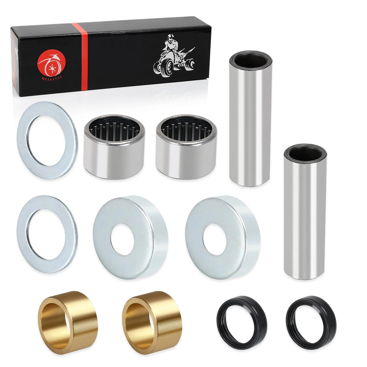Swing Arm Needle Bearing Collar Seal Kit for Yamaha YFZ 450 (2004–2013)