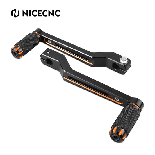 2 x Anodized Shifter Levers for Harley Deluxe Revival Heritage Classic (2018-2023)